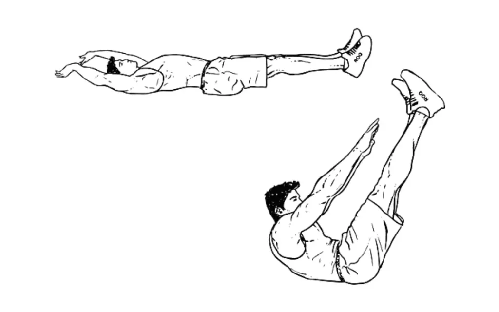 Jack Knife Sit Ups