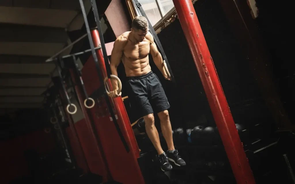 Muscle up ring
